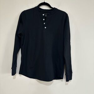 ESNTLS men’s black, long sleeve shirt. Size small.